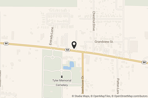 Map with location marker