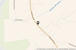 Map with location marker