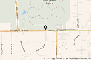 Map with location marker