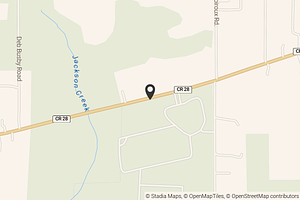 Map with location marker