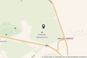 Map with location marker