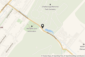 Map with location marker