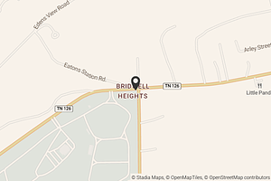 Map with location marker