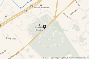 Map with location marker