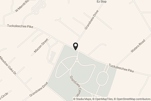 Map with location marker