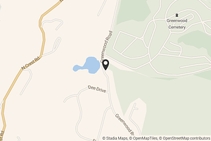 Map with location marker