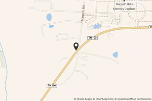 Map with location marker