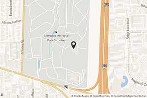 Map with location marker