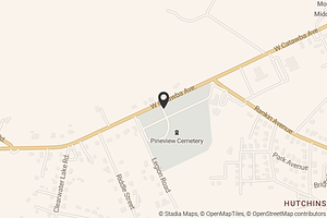 Map with location marker