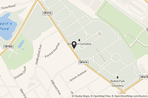 Map with location marker