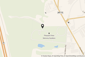 Map with location marker