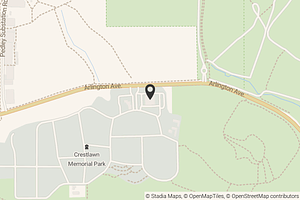 Map with location marker