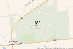 Map with location marker