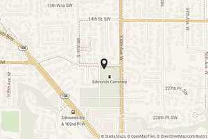 Map with location marker