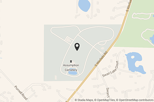 Map with location marker