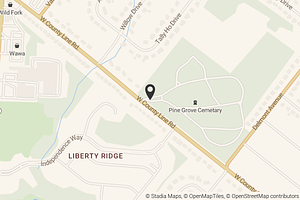 Map with location marker