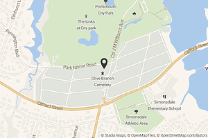 Map with location marker