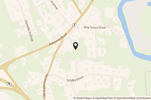 Map with location marker