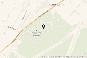 Map with location marker