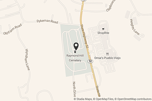 Map with location marker