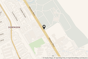 Map with location marker