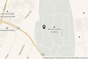 Map with location marker