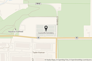 Map with location marker