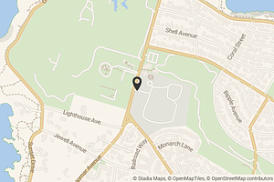 Map with location marker