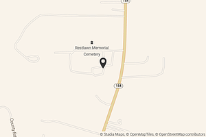 Map with location marker