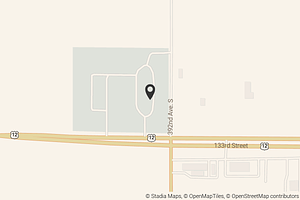 Map with location marker