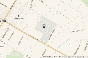 Map with location marker