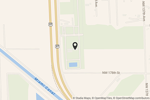 Map with location marker