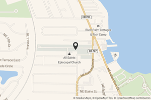 Map with location marker