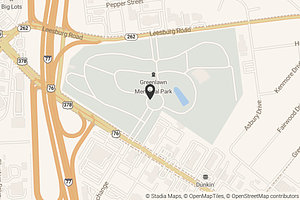 Map with location marker