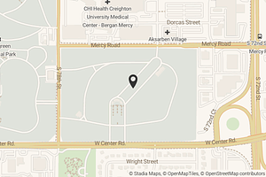 Map with location marker