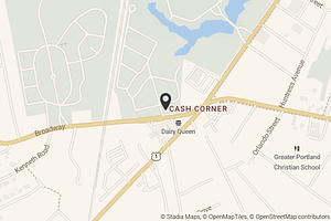 Map with location marker