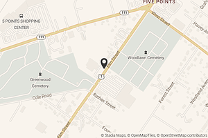 Map with location marker