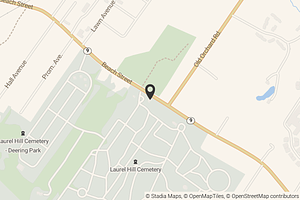 Map with location marker