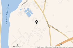 Map with location marker