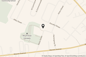 Map with location marker