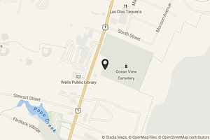 Map with location marker