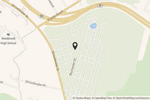 Map with location marker