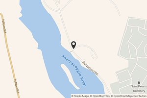 Map with location marker