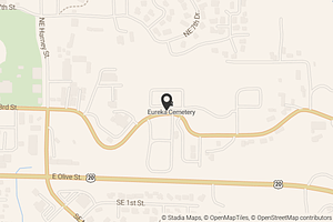 Map with location marker