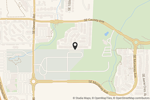 Map with location marker