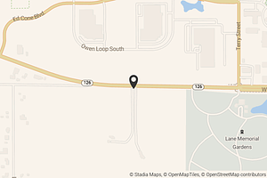 Map with location marker