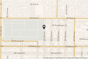 Map with location marker