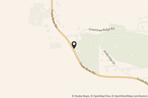 Map with location marker