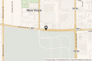 Map with location marker