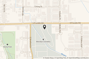 Map with location marker